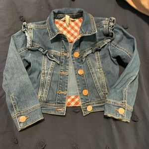 Matilda Jane Ruffled Jean Jacket - Size 4